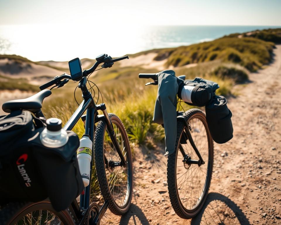 Fahrradausrüstung für Nordseeküstenradweg Fahrradausrüstung für Nordseeküstenradweg