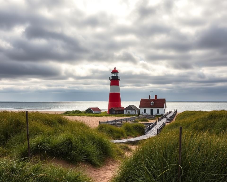 Leuchtturm Amrum Wahrzeichen Leuchtturm Amrum Wahrzeichen