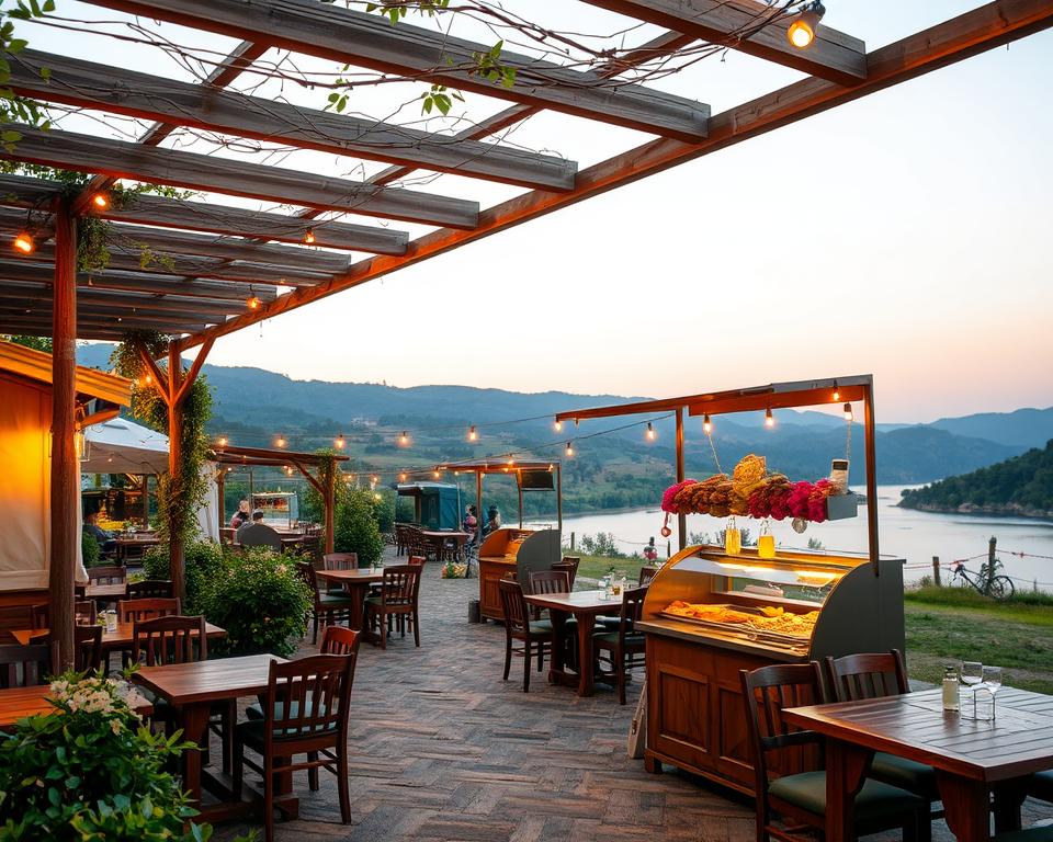 Campingplatz Gastronomie und lokale Spezialitäten