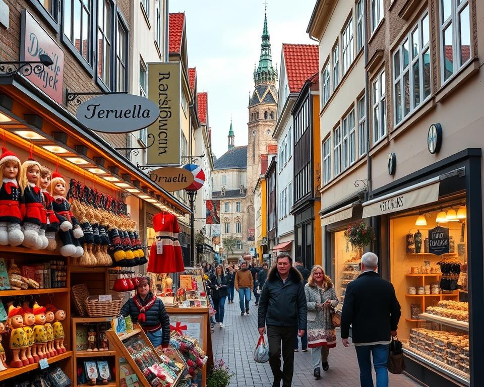 Dänische Souvenirs und Einkaufszentren Dänische Souvenirs und Einkaufszentren