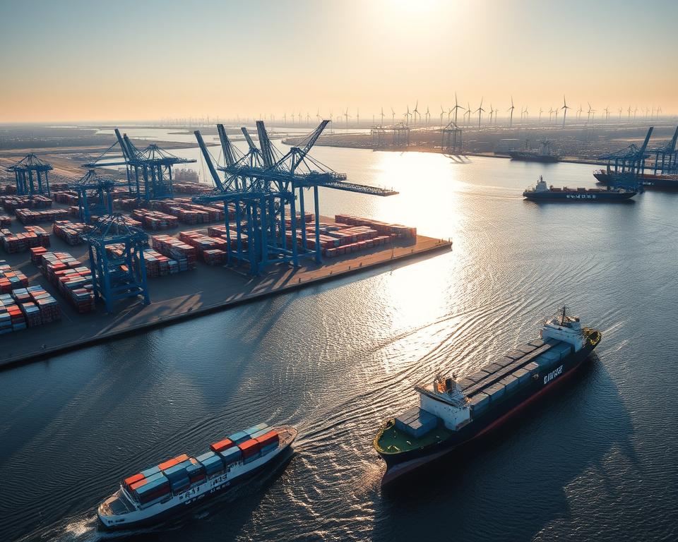 Jade-Weser-Port Containerhafen Jade-Weser-Port Containerhafen