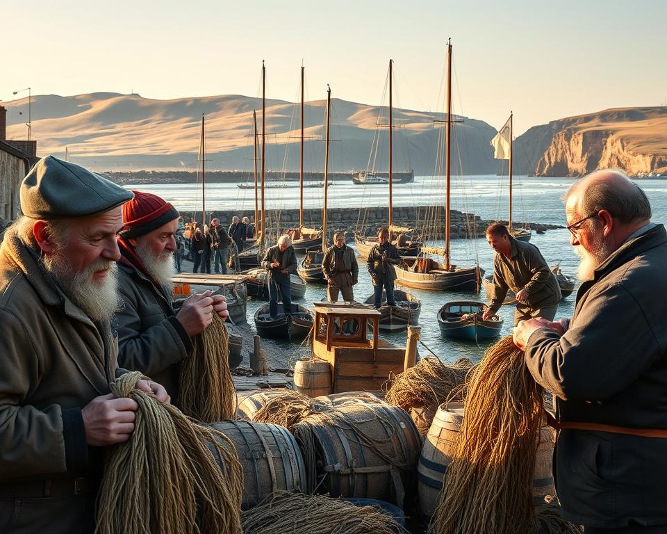 Küstenleben Nordsee traditionelle Berufe