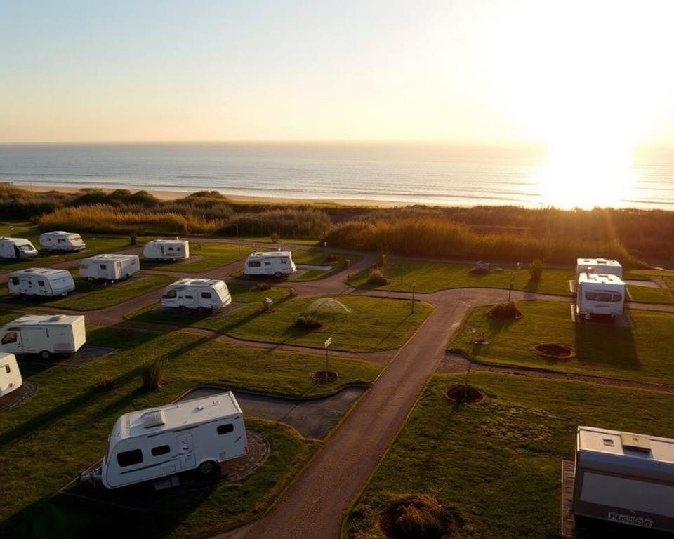 Meerblick-Stellplätze am Campingplatz Meerblick-Stellplätze am Campingplatz