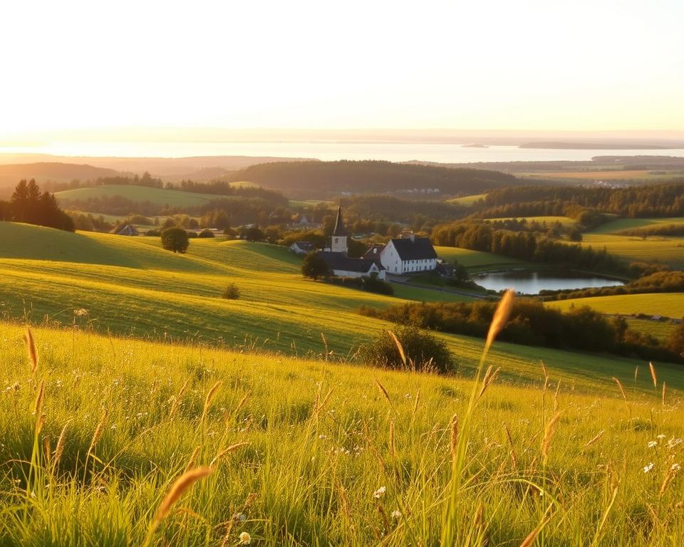 Seeland Dänemark Landschaft