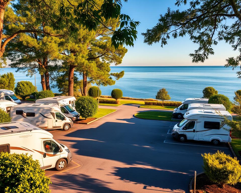 Wohnmobilstellplätze am Timmeler Meer