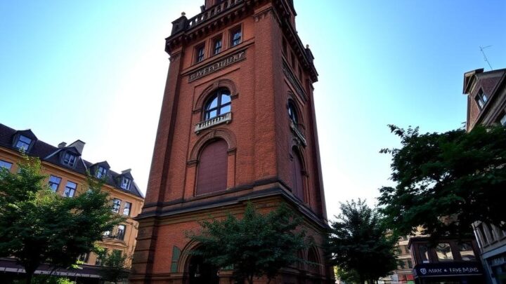 Der historische Wasserturm Hamburg im Überblick