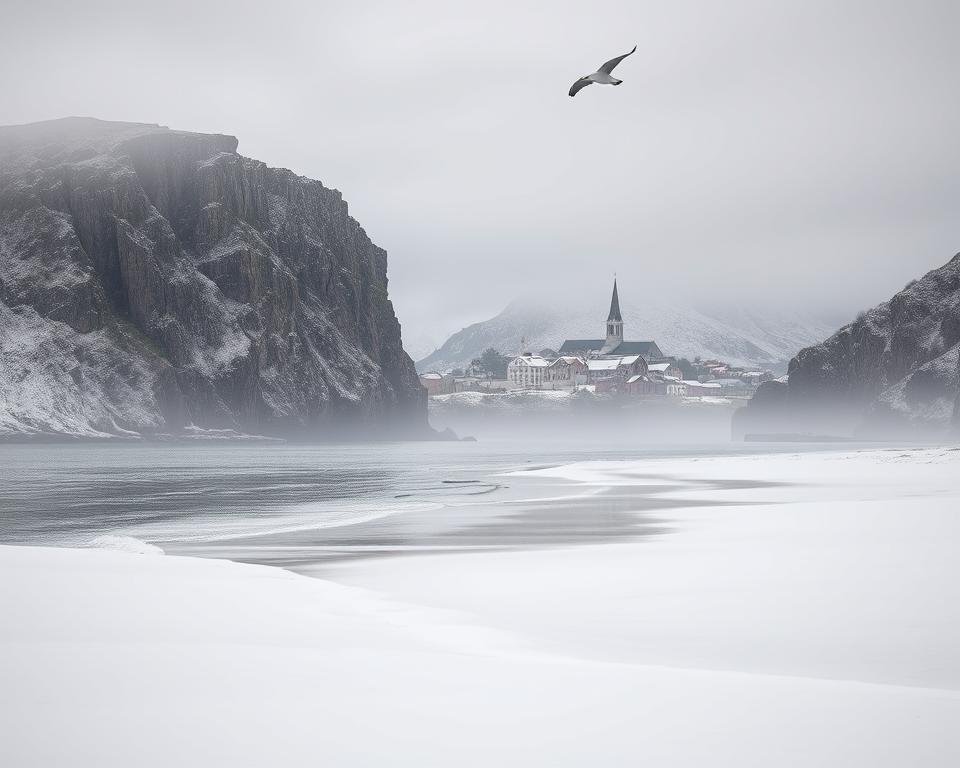 Winterlandschaft Nordseeküste