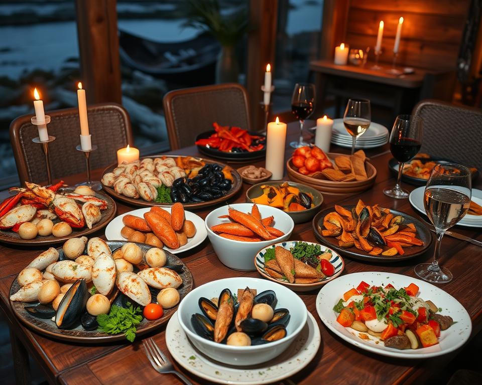 kulinarische Genüsse Nordsee