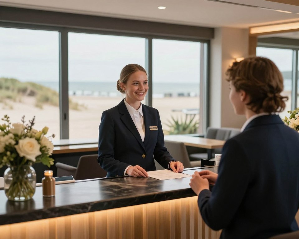 Service im Hotel Strandgut